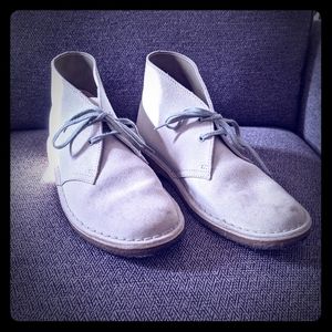 Clark's originals Blue Suede Shoes Size ~8